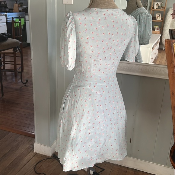 Loveshackfancy - Ruby silk crepe mini dress- Size XS - Picture 10 of 17